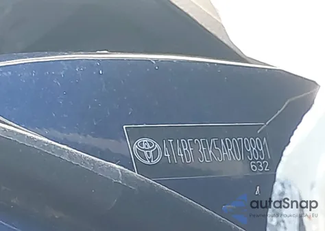 2010 Toyota Camry Le z USA, uszkodzony, nr VIN 4T4BF3EK5AR079891